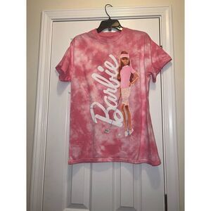 Barbie Pink Tie Dye Golf Graphic Tshirt New without Tag